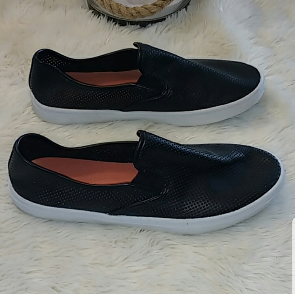 Airwalk non-marking men's black loafers